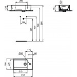 Умывальник подвесной Ideal Standard Extra T373401 Умывальник подвесной Ideal Standard Extra T373401